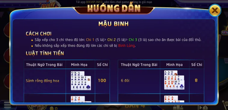 Chinh Phục Siêu Phẩm Mậu Binh Tại RikVip Với Chiến Thuật Sắp Xếp Bài Đỉnh Cao